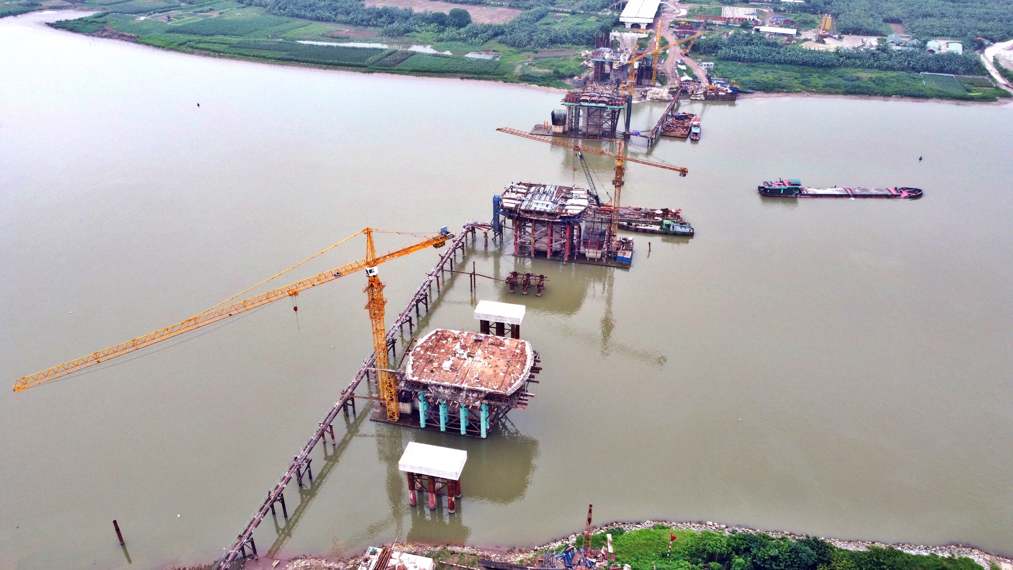 Cận cảnh dự án cầu Phật Tích - Đại Đồng Thành gần 2.000 tỉ đồng ở Bắc Ninh - Ảnh 3. Cận cảnh dự án cầu Phật Tích - Đại Đồng Thành gần 2.000 tỉ đồng ở Bắc Ninh - Ảnh 3.