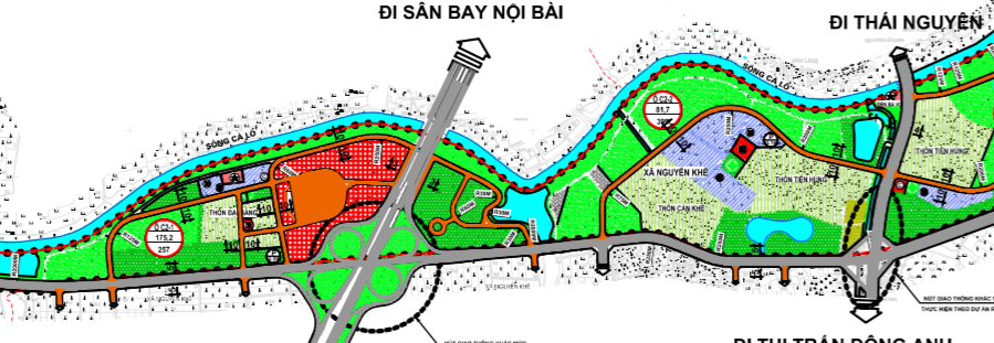 Bản đồ quy hoạch giao thông xã Nguyên Khê, Đông Anh, Hà Nội - Ảnh 2. Bản đồ quy hoạch giao thông xã Nguyên Khê, Đông Anh, Hà Nội - Ảnh 2.