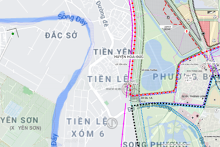 Bản đồ quy hoạch sử dụng đất xã Tiền Yên, Hoài Đức, Hà Nội
