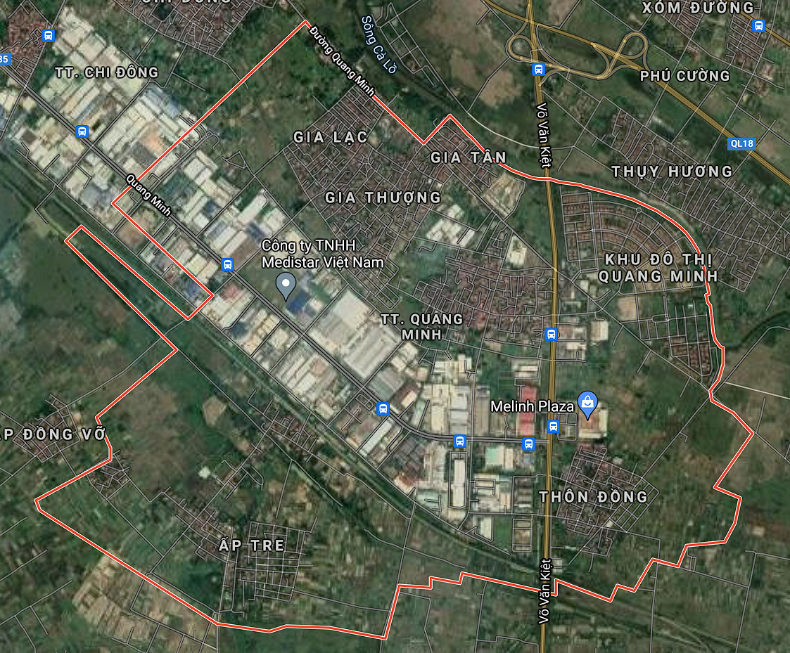 Bản đồ quy hoạch sử dụng đất thị trấn Quang Minh, Mê Linh, Hà Nội - Ảnh 1. Bản đồ quy hoạch sử dụng đất thị trấn Quang Minh, Mê Linh, Hà Nội - Ảnh 1.