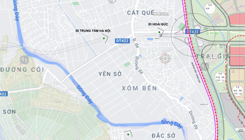 Bản đồ quy hoạch sử dụng đất xã Yên Sở, Hoài Đức, Hà Nội - Ảnh 3. Bản đồ quy hoạch sử dụng đất xã Yên Sở, Hoài Đức, Hà Nội - Ảnh 3.