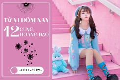 Tử vi hôm nay (1/5/2021) của 12 cung hoàng đạo: Song Tử bình tĩnh, Bạch Dương công việc thuận lợi