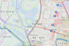 Bản đồ quy hoạch sử dụng đất xã Đại Áng, Thanh Trì, Hà Nội thời kỳ 2021 - 2030