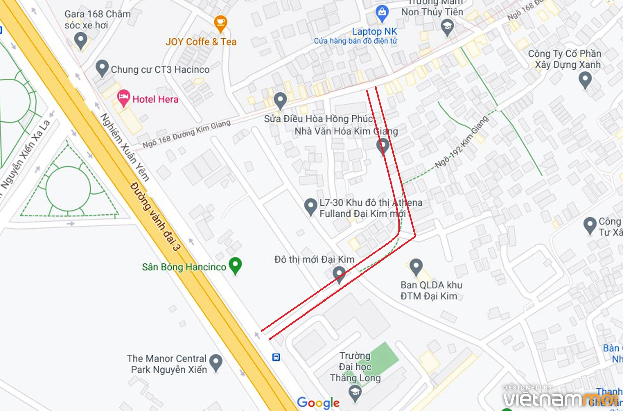 Đường sẽ mở theo quy hoạch ở phường Đại Kim, Hoàng Mai, Hà Nội (phần 3) - Ảnh 2. Đường sẽ mở theo quy hoạch ở phường Đại Kim, Hoàng Mai, Hà Nội (phần 3) - Ảnh 2.