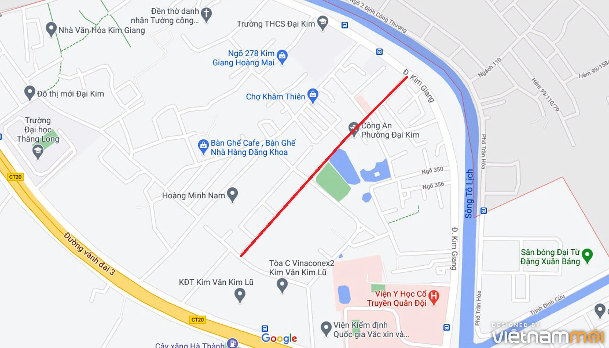 Đường sẽ mở theo quy hoạch ở phường Đại Kim, Hoàng Mai, Hà Nội (phần 3) - Ảnh 6. Đường sẽ mở theo quy hoạch ở phường Đại Kim, Hoàng Mai, Hà Nội (phần 3) - Ảnh 6.