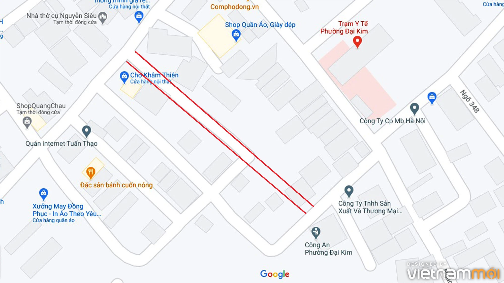 Đường sẽ mở theo quy hoạch ở phường Đại Kim, Hoàng Mai, Hà Nội (phần 3) - Ảnh 10. Đường sẽ mở theo quy hoạch ở phường Đại Kim, Hoàng Mai, Hà Nội (phần 3) - Ảnh 10.