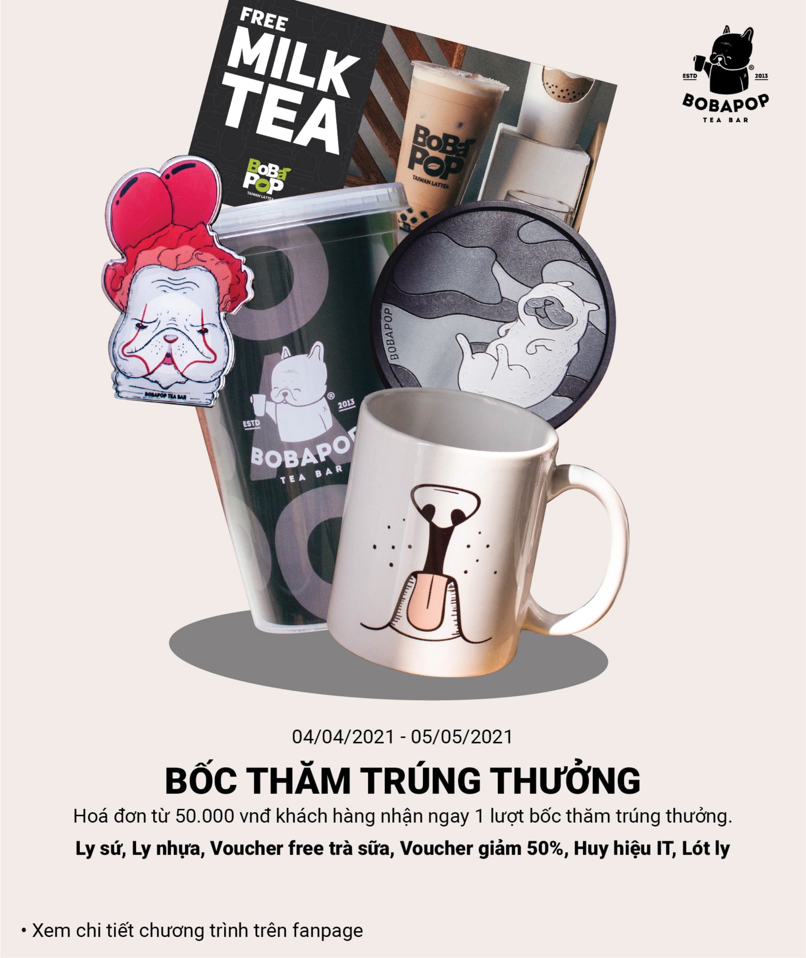 Khuyến mãi ăn uống tuần này (5/4-11/4): ThaiExpress giảm 20%, Bobapop ưu đãi bốc thăm trúng thưởng - Ảnh 8. Khuyến mãi ăn uống tuần này (5/4-11/4): ThaiExpress giảm 20%, Bobapop ưu đãi bốc thăm trúng thưởng - Ảnh 8.