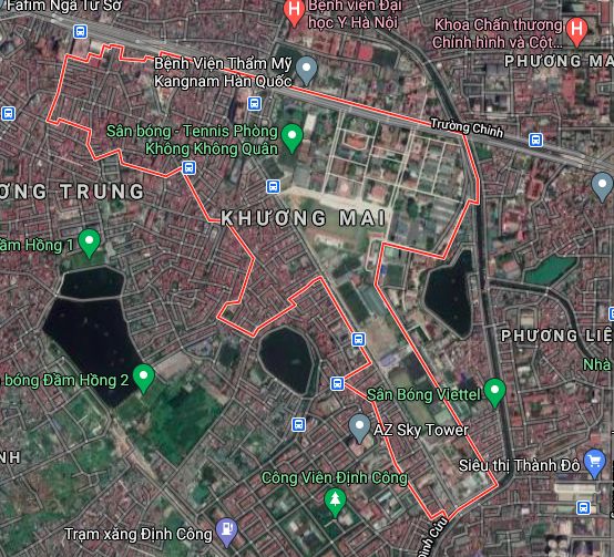 Bản đồ quy hoạch sử dụng đất phường Khương Mai, Thanh Xuân, Hà Nội - Ảnh 1. Bản đồ quy hoạch sử dụng đất phường Khương Mai, Thanh Xuân, Hà Nội - Ảnh 1.