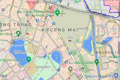 Bản đồ quy hoạch sử dụng đất phường Khương Mai, Thanh Xuân, Hà Nội