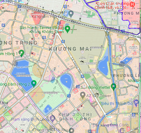 Bản đồ quy hoạch sử dụng đất phường Khương Mai, Thanh Xuân, Hà Nội - Ảnh 2. Bản đồ quy hoạch sử dụng đất phường Khương Mai, Thanh Xuân, Hà Nội - Ảnh 2.