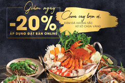 Khuyến mãi ăn uống tuần này (5/4-11/4): ThaiExpress giảm 20%, Bobapop ưu đãi bốc thăm trúng thưởng