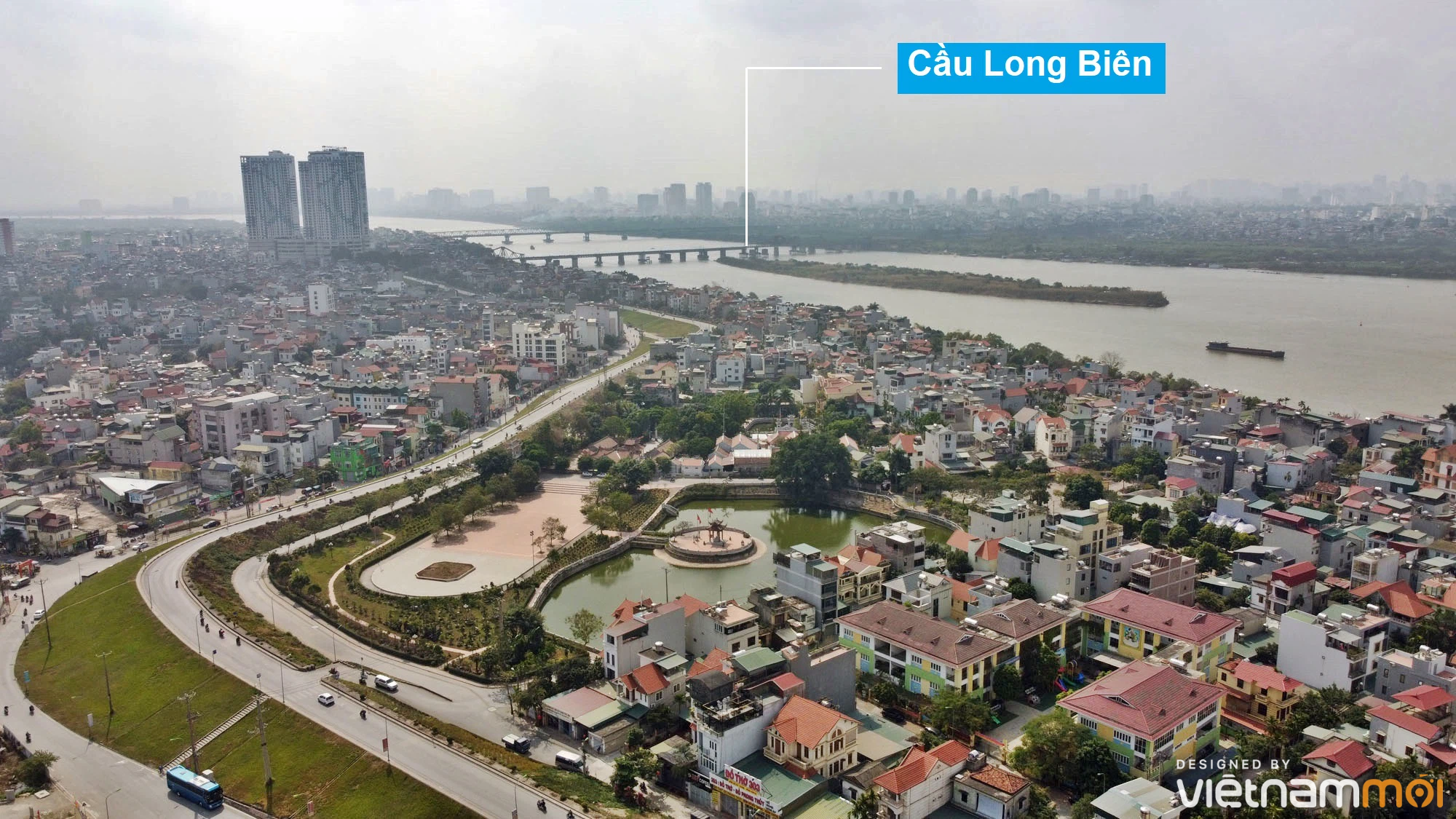 Toàn cảnh hiện trạng Phân khu đô thị sông Hồng trên địa bàn quận Long Biên - Ảnh 7. Toàn cảnh hiện trạng Phân khu đô thị sông Hồng trên địa bàn quận Long Biên - Ảnh 7.