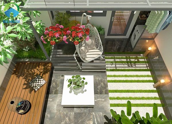 Gợi ý những mẫu gạch ốp sân đẹp, tạo điểm nhấn cho căn nhà của bạn - Ảnh 8. Gợi ý những mẫu gạch ốp sân đẹp, tạo điểm nhấn cho căn nhà của bạn - Ảnh 8.