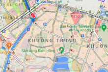 Bản đồ quy hoạch sử dụng đất phường Khương Trung, Thanh Xuân, Hà Nội