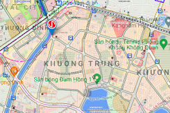 Bản đồ quy hoạch sử dụng đất phường Khương Trung, Thanh Xuân, Hà Nội
