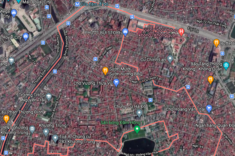 Đất dính quy hoạch ở phường Khương Trung, Thanh Xuân, Hà Nội - Ảnh 2. Đất dính quy hoạch ở phường Khương Trung, Thanh Xuân, Hà Nội - Ảnh 2.