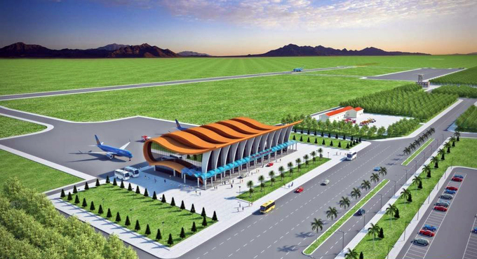 Thi công cảng hàng không Phan Thiết - Ảnh 1. Thi công cảng hàng không Phan Thiết - Ảnh 1.