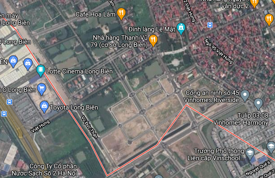 Đất dính quy hoạch ở phường Việt Hưng, Long Biên, Hà Nội - Ảnh 2.