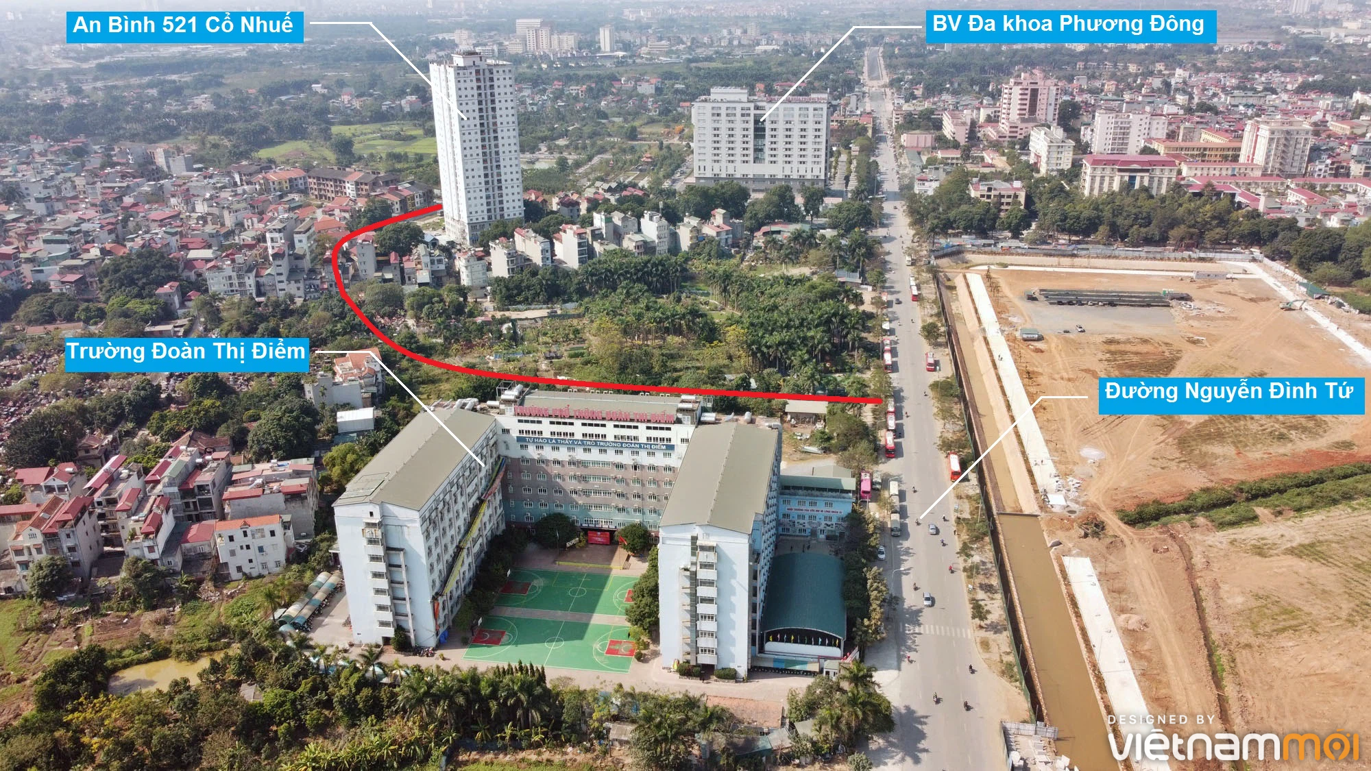 Ba đường sẽ mở theo qui hoạch ở phường Cổ Nhuế 2, Bắc Từ Liêm, Hà Nội (phần 2) - Ảnh 12. Ba đường sẽ mở theo qui hoạch ở phường Cổ Nhuế 2, Bắc Từ Liêm, Hà Nội (phần 2) - Ảnh 12.