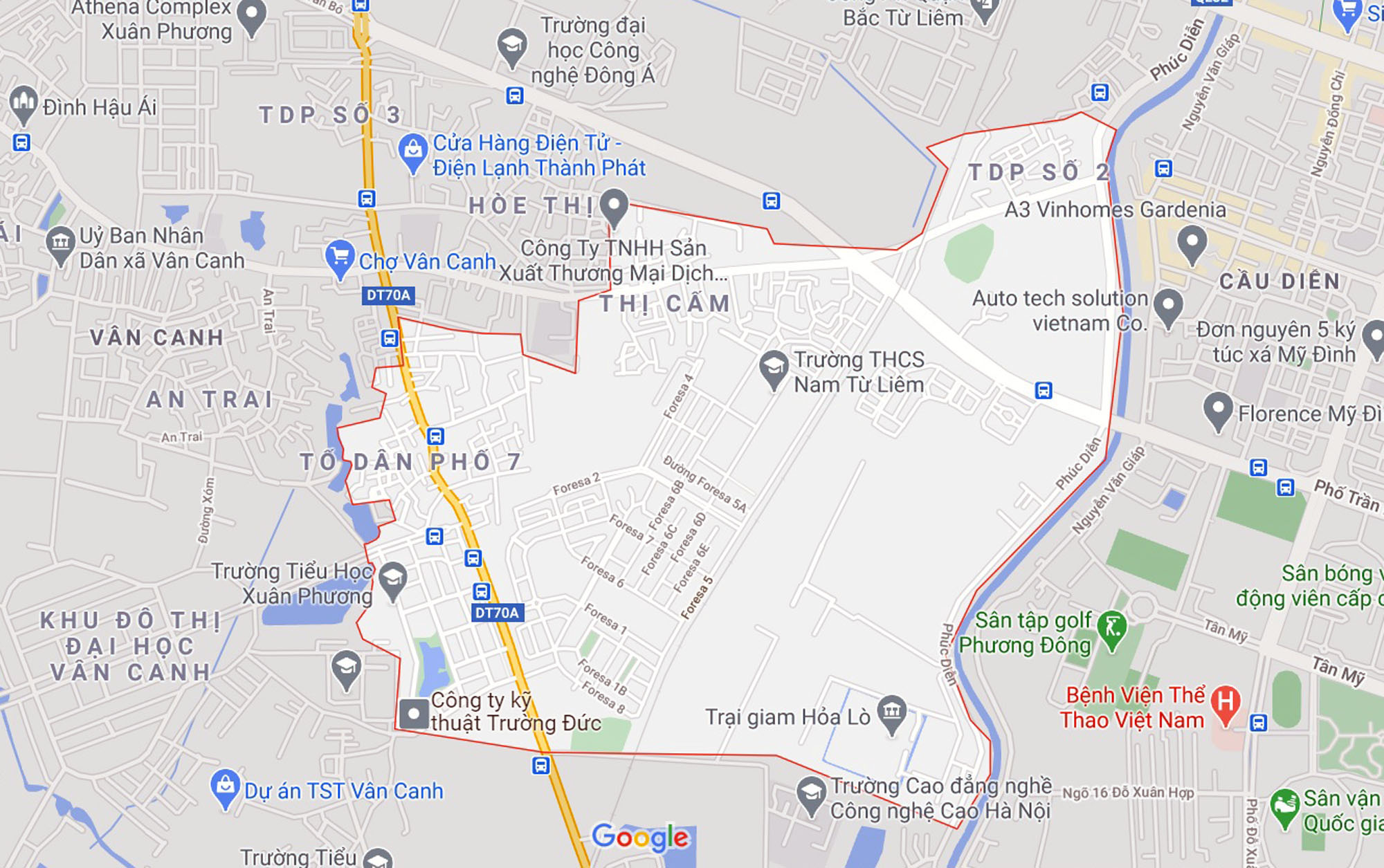 Những khu đất sắp thu hồi để mở đường ở phường Xuân Phương, Nam Từ Liêm, Hà Nội (phần 3) - Ảnh 1. Những khu đất sắp thu hồi để mở đường ở phường Xuân Phương, Nam Từ Liêm, Hà Nội (phần 3) - Ảnh 1.