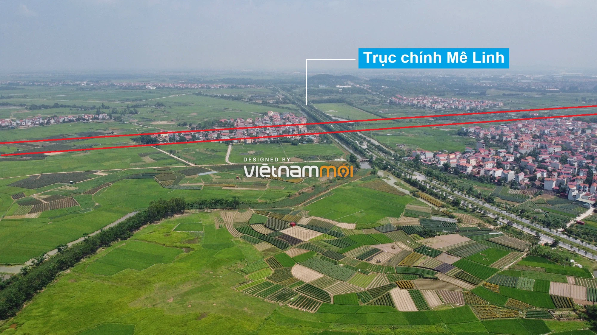 Đường Vành đai 4 sẽ mở theo quy hoạch qua huyện Mê Linh, Hà Nội - Ảnh 3.