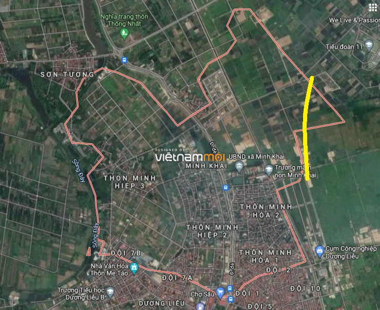 Đường sẽ mở ở xã Minh Khai, Hoài Đức, Hà Nội - Ảnh 3.