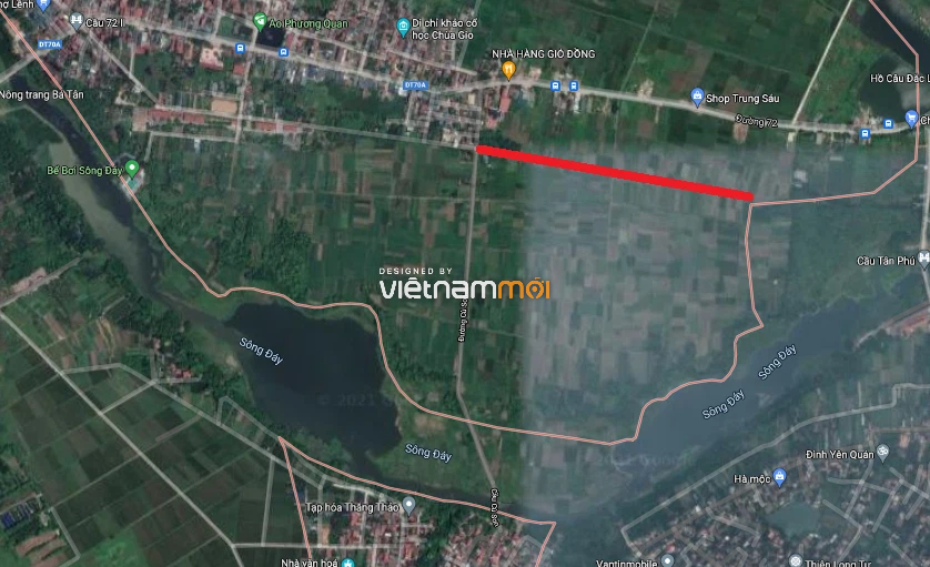 Đường sẽ mở ở xã Vân Côn, Hoài Đức, Hà Nội - Ảnh 2.