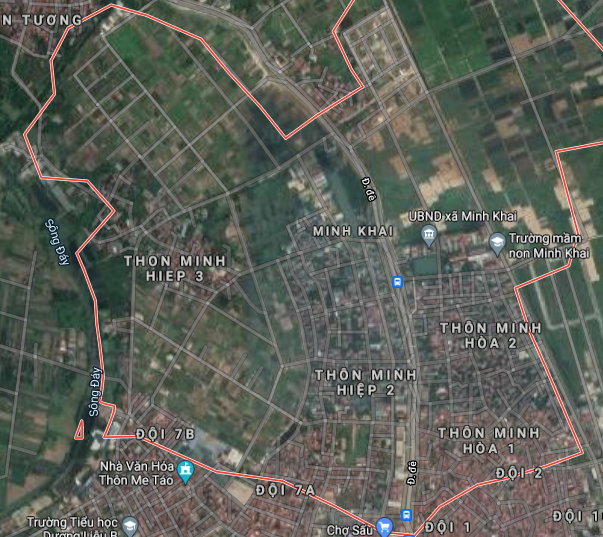 Đất dính quy hoạch ở xã Minh Khai, Hoài Đức, Hà Nội - Ảnh 2. Đất dính quy hoạch ở xã Minh Khai, Hoài Đức, Hà Nội - Ảnh 2.
