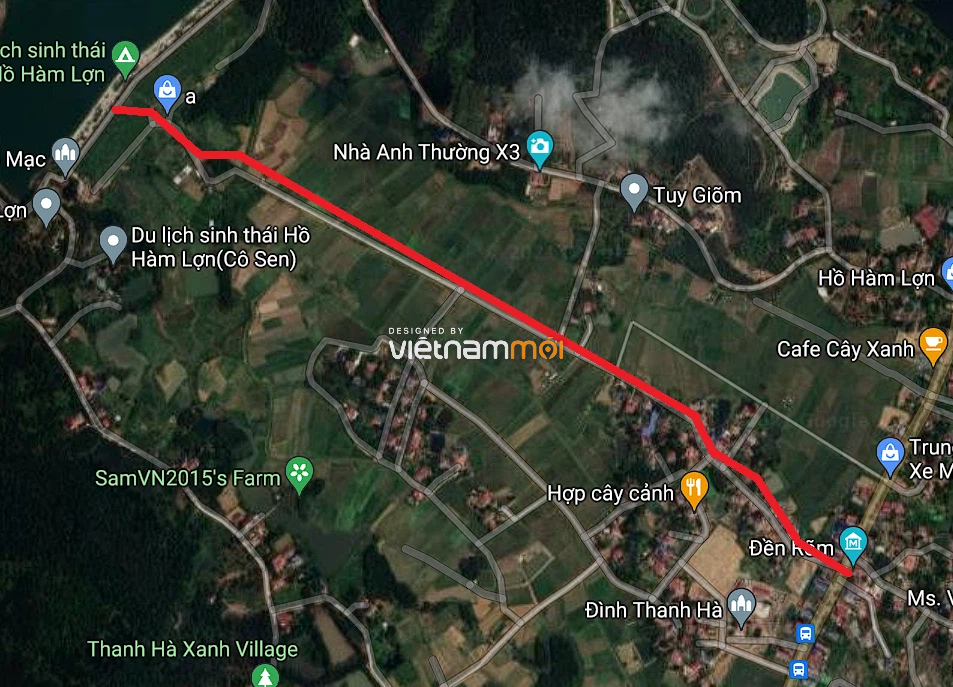 Đường sẽ mở ở xã Nam Sơn, Sóc Sơn, Hà Nội - Ảnh 2. Đường sẽ mở ở xã Nam Sơn, Sóc Sơn, Hà Nội - Ảnh 2.