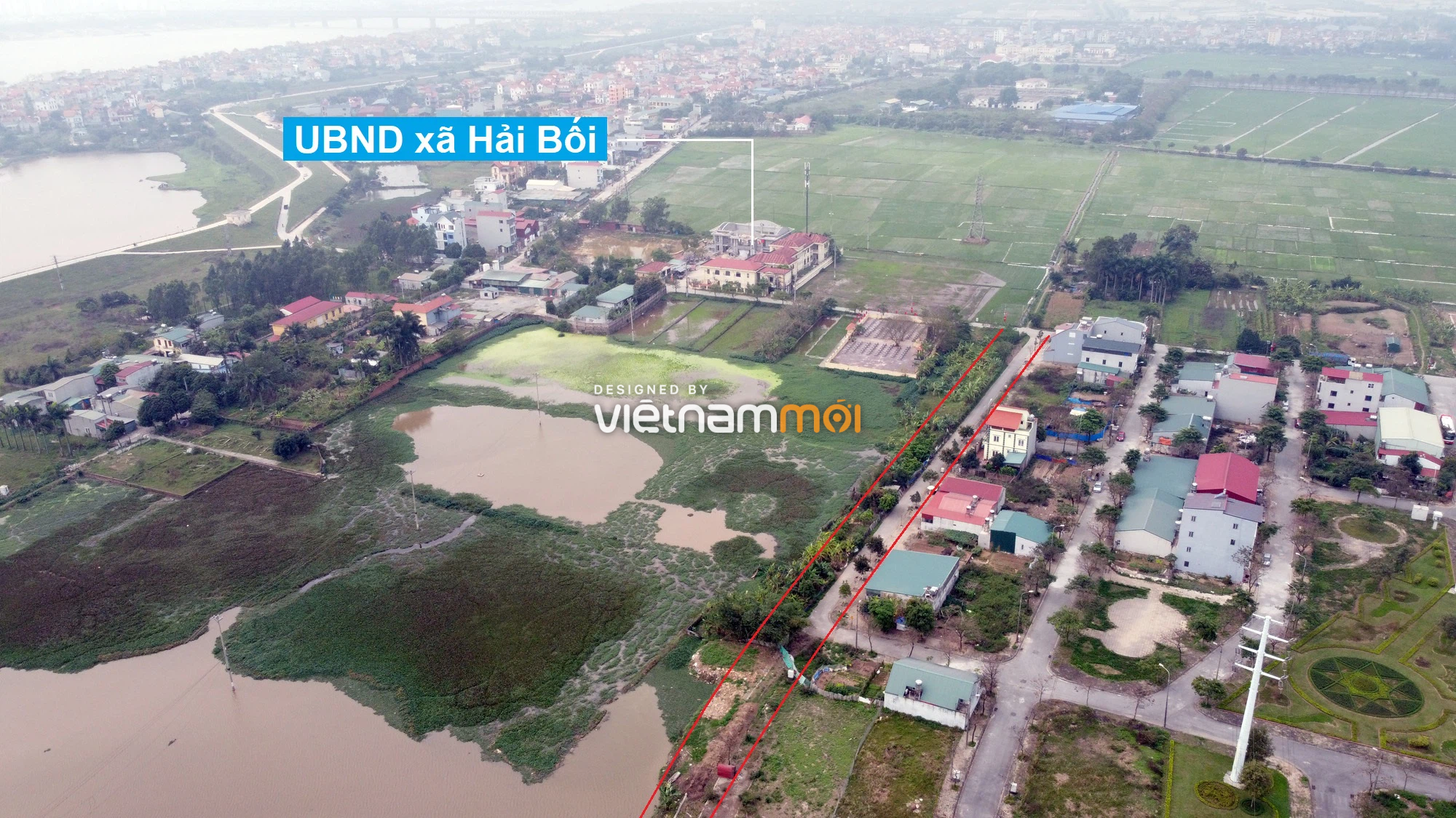 Đường sẽ mở theo quy hoạch ở xã Hải Bối, Đông Anh, Hà Nội (phần 5) - Ảnh 2. Đường sẽ mở theo quy hoạch ở xã Hải Bối, Đông Anh, Hà Nội (phần 5) - Ảnh 2.