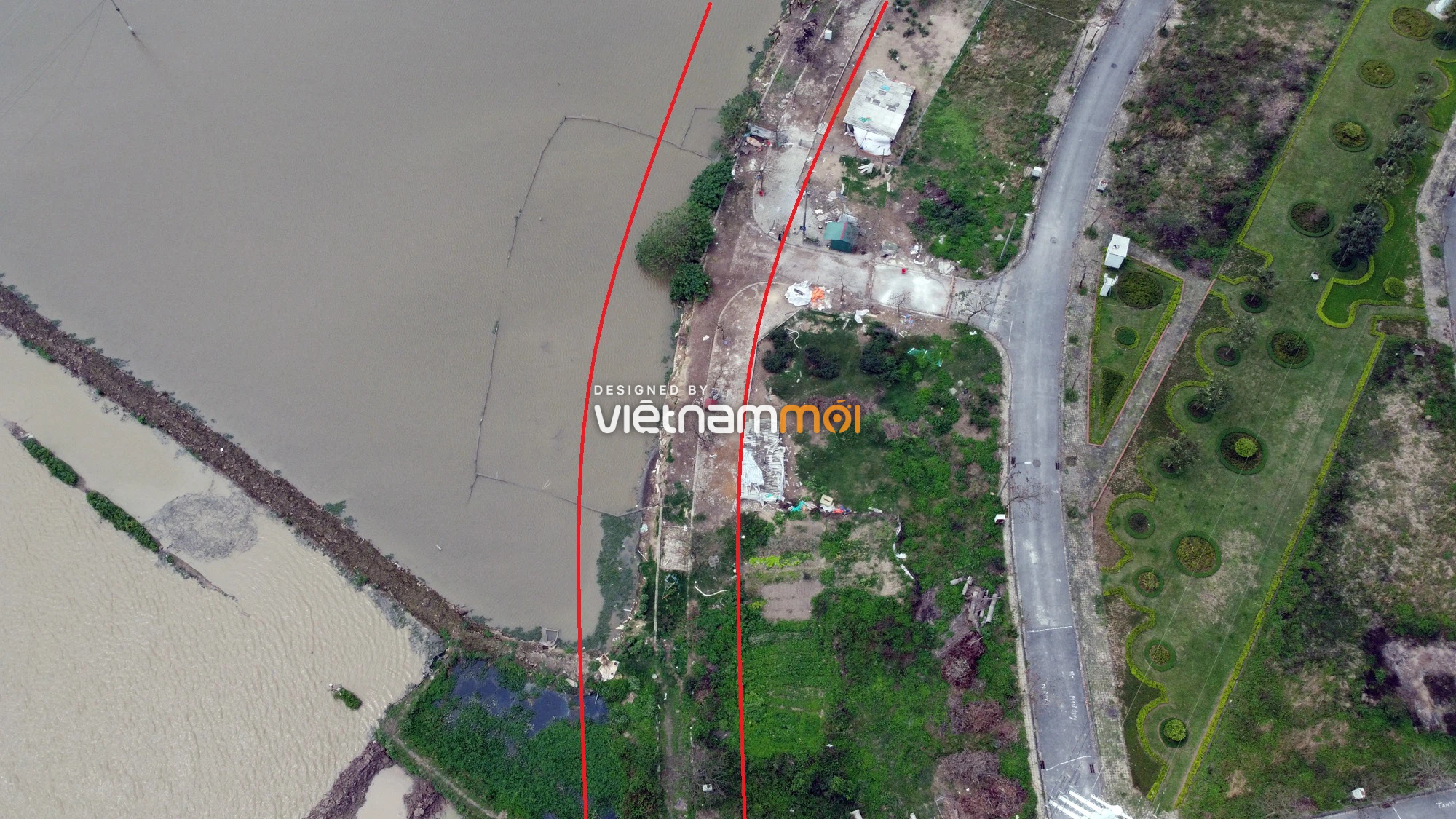 Đường sẽ mở theo quy hoạch ở xã Hải Bối, Đông Anh, Hà Nội (phần 5) - Ảnh 3. Đường sẽ mở theo quy hoạch ở xã Hải Bối, Đông Anh, Hà Nội (phần 5) - Ảnh 3.