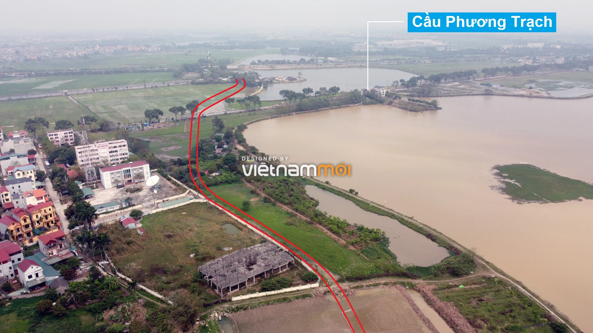 Đường sẽ mở theo quy hoạch ở xã Hải Bối, Đông Anh, Hà Nội (phần 5) - Ảnh 4. Đường sẽ mở theo quy hoạch ở xã Hải Bối, Đông Anh, Hà Nội (phần 5) - Ảnh 4.