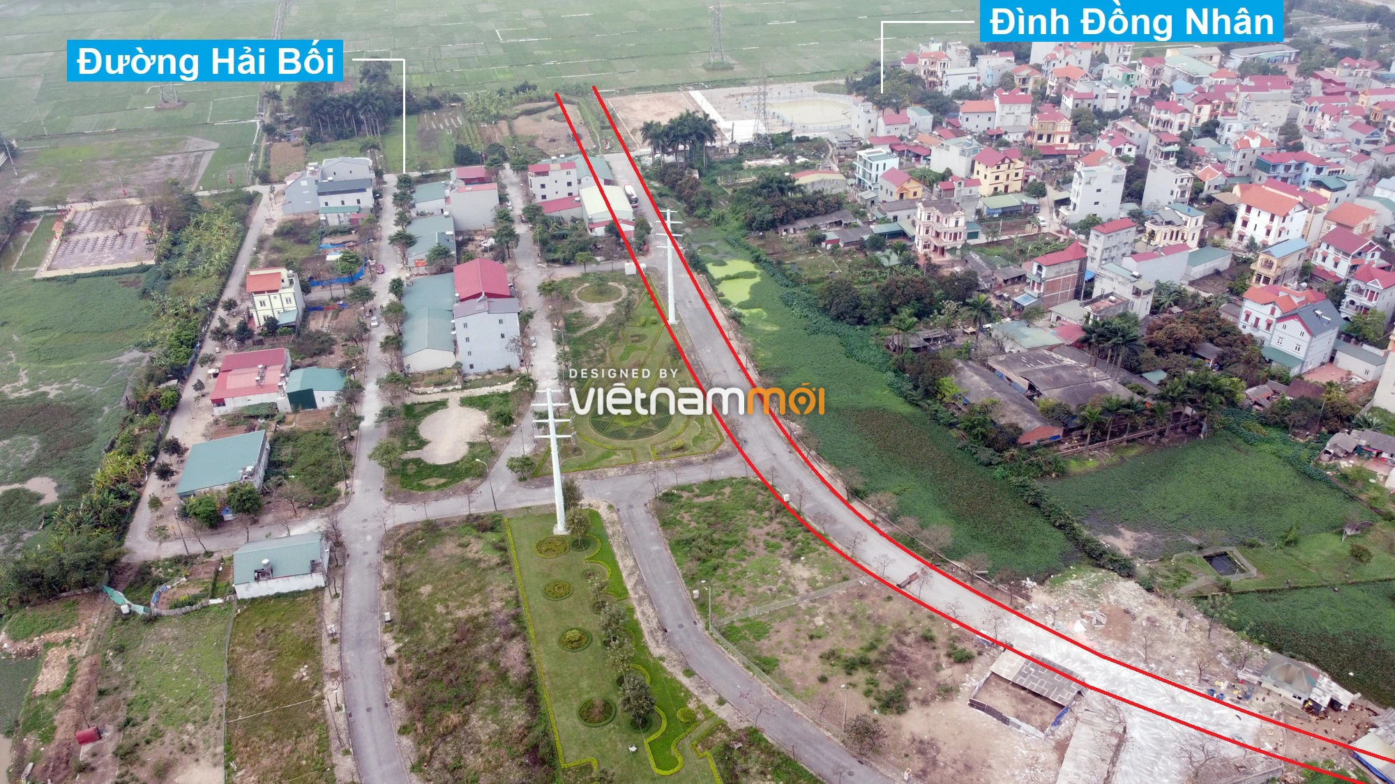 Đường sẽ mở theo quy hoạch ở xã Hải Bối, Đông Anh, Hà Nội (phần 5) - Ảnh 6. Đường sẽ mở theo quy hoạch ở xã Hải Bối, Đông Anh, Hà Nội (phần 5) - Ảnh 6.
