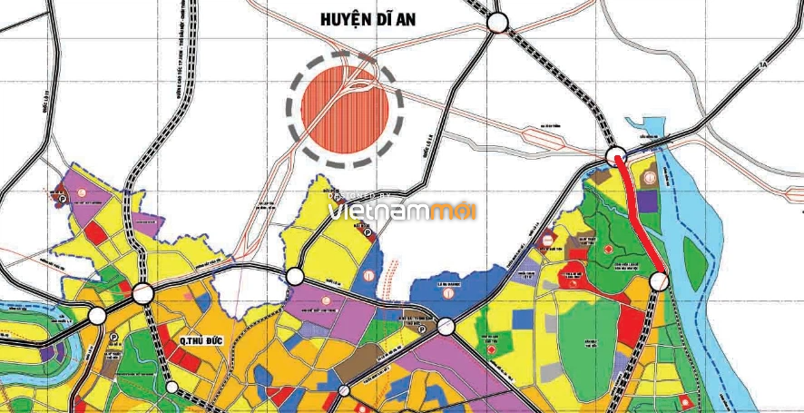 Vị trí sẽ mở Vành đai 3 qua TP Thủ Đức, TP HCM (phần 1): Đoạn từ cầu vượt Tân Vạn đến cầu Ông Tán - Ảnh 2. Vị trí sẽ mở Vành đai 3 qua TP Thủ Đức, TP HCM (phần 1): Đoạn từ cầu vượt Tân Vạn đến cầu Ông Tán - Ảnh 2.