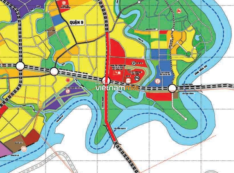 Vị trí sẽ mở Vành đai 3 qua TP Thủ Đức, TP HCM (phần 1): Đoạn từ đường Nguyễn Duy Trinh tới sông Soài Rạp - Ảnh 2.