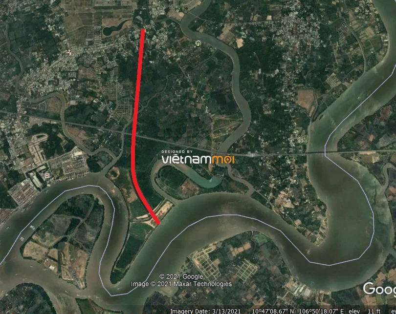 Vị trí sẽ mở Vành đai 3 qua TP Thủ Đức, TP HCM (phần 1): Đoạn từ đường Nguyễn Duy Trinh tới sông Soài Rạp - Ảnh 3.