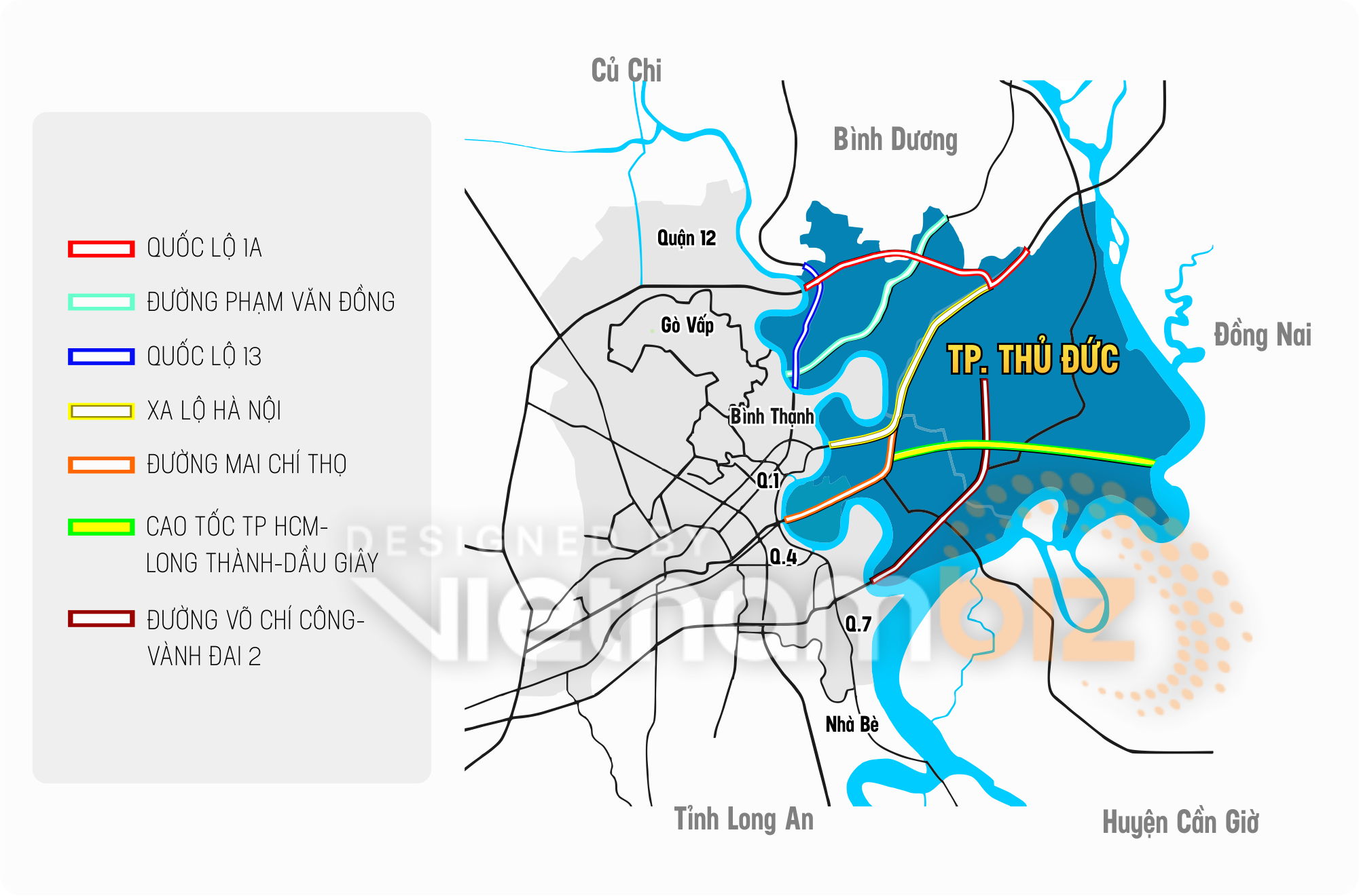 Những mảnh ghép kiến tạo nên hạ tầng khu Đông Sài Gòn - Ảnh 3. Những mảnh ghép kiến tạo nên hạ tầng khu Đông Sài Gòn - Ảnh 3.