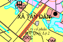 Đường sẽ mở ở xã Tân Dân, Sóc Sơn, Hà Nội