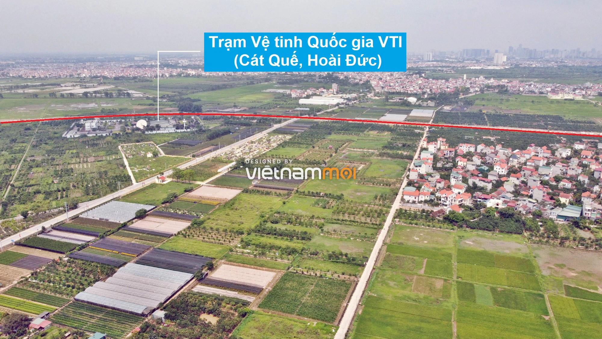 Toàn cảnh đường Liên khu vực 1 từ Đức Thượng đến Song Phương đang mở theo quy hoạch ở Hà Nội - Ảnh 10.