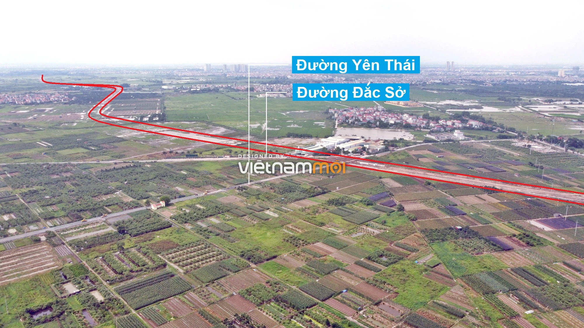 Toàn cảnh đường Liên khu vực 1 từ Đức Thượng đến Song Phương đang mở theo quy hoạch ở Hà Nội - Ảnh 13.