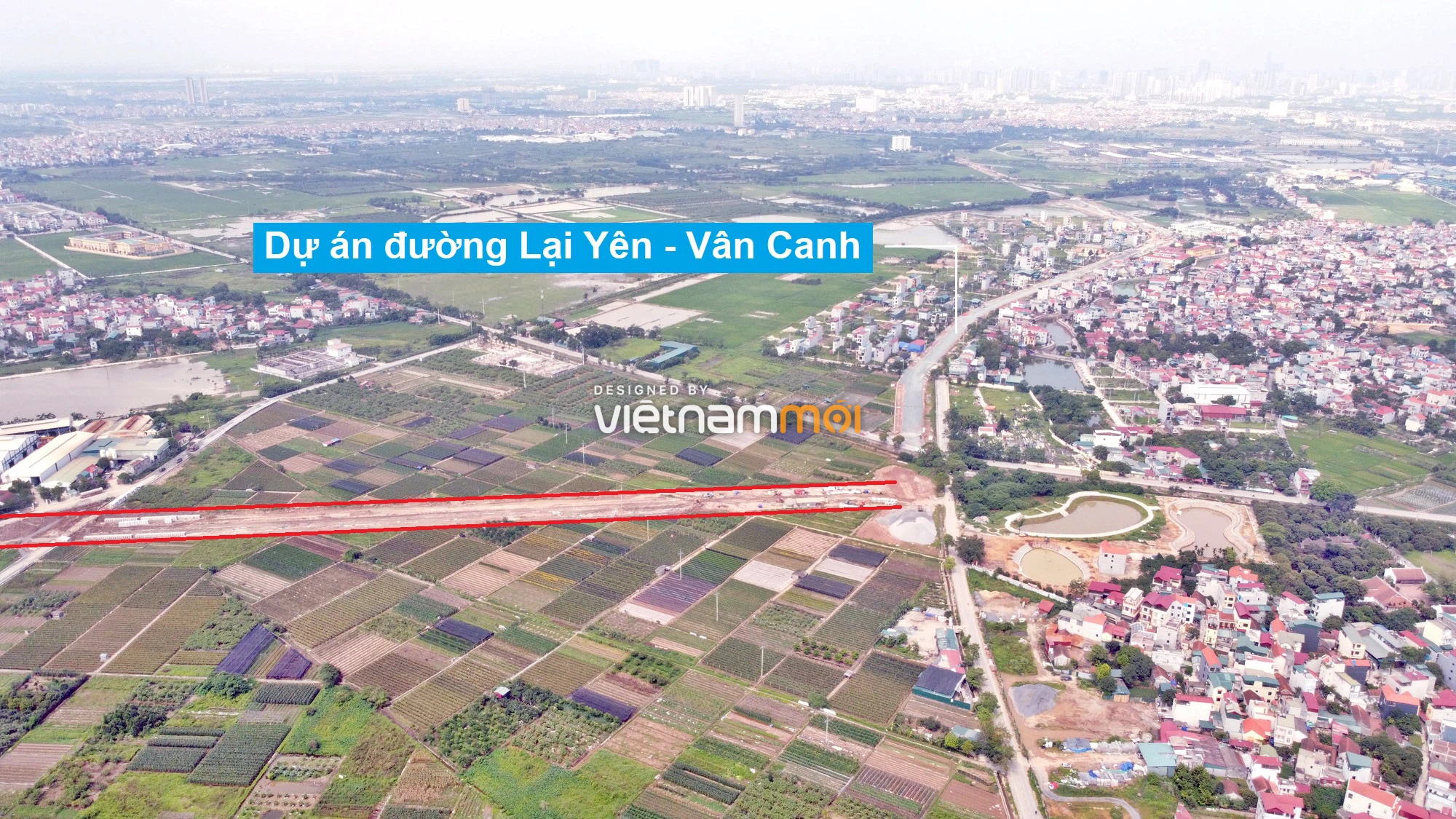 Toàn cảnh đường Liên khu vực 1 từ Đức Thượng đến Song Phương đang mở theo quy hoạch ở Hà Nội - Ảnh 15.