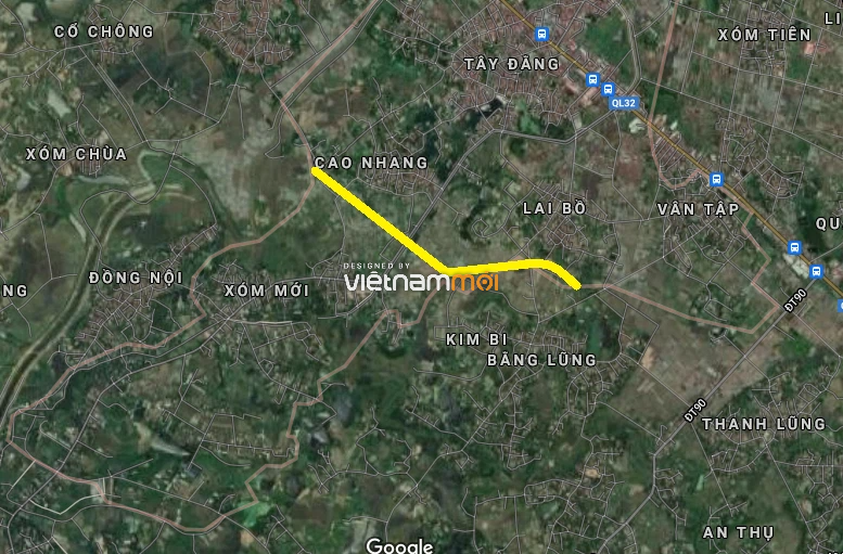 Đường sẽ mở ở thị trấn Tây Đằng, Ba Vì, Hà Nội - Ảnh 2. Đường sẽ mở ở thị trấn Tây Đằng, Ba Vì, Hà Nội - Ảnh 2.