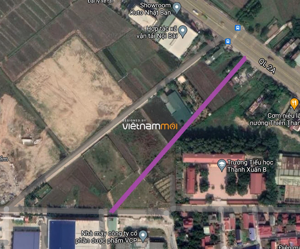 Đường sẽ mở ở xã Thanh Xuân, Sóc Sơn, Hà Nội - Ảnh 2. Đường sẽ mở ở xã Thanh Xuân, Sóc Sơn, Hà Nội - Ảnh 2.