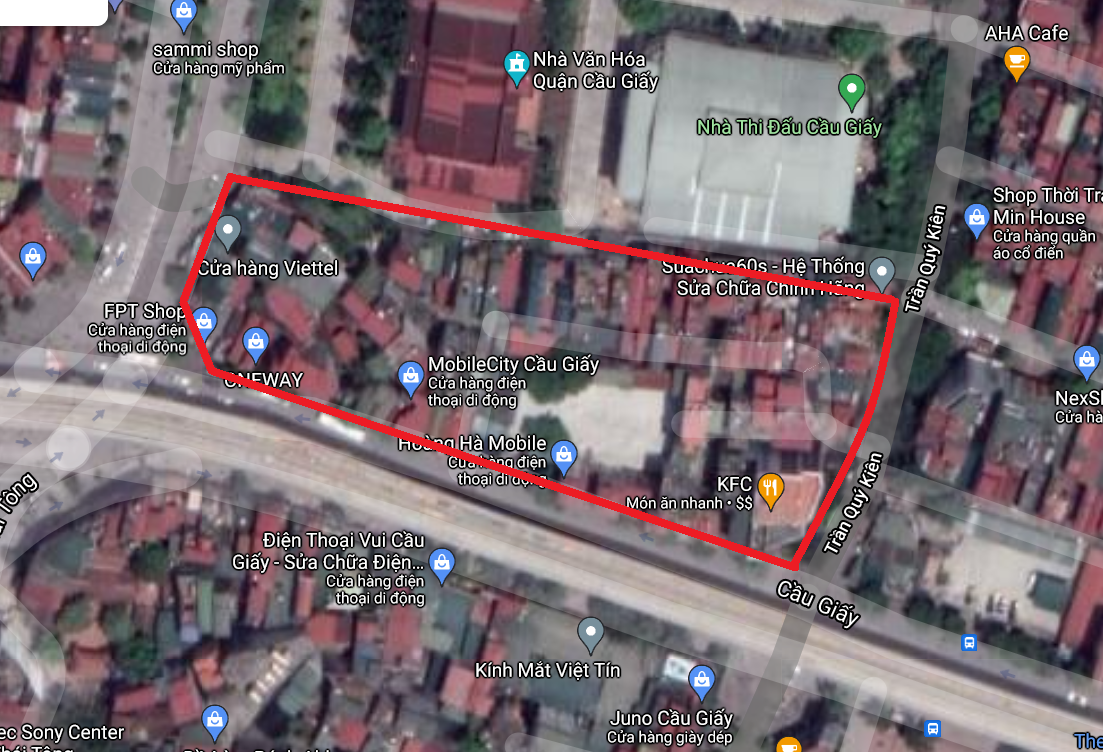 Những khu đất dính quy hoạch ở phường Dịch Vọng, Cầu Giấy, Hà Nội - Ảnh 7.