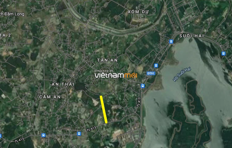 Đường sẽ mở ở xã Cẩm Lĩnh, Ba Vì, Hà Nội - Ảnh 3.