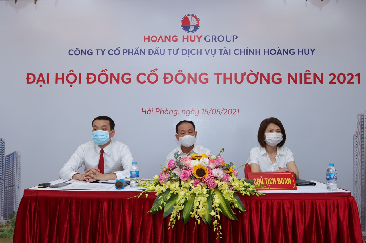 ĐHĐCĐ Tài chính Hoàng Huy: Đồng loạt triển khai các dự án lớn sắp tới, sắp IPO công ty bất động sản - Ảnh 1. ĐHĐCĐ Tài chính Hoàng Huy: Đồng loạt triển khai các dự án lớn sắp tới, sắp IPO công ty bất động sản - Ảnh 1.