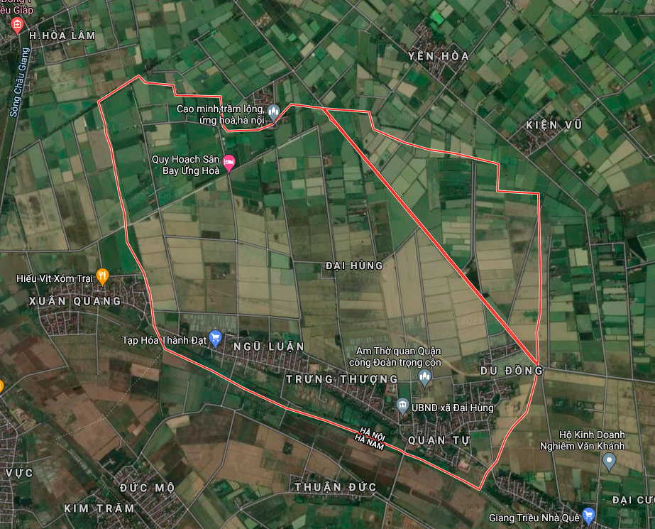 Kế hoạch sử dụng đất xã Đại Hùng, Ứng Hoà, Hà Nội năm 2021 - Ảnh 2.