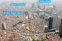 Vành đai 2,5 sẽ mở theo quy hoạch qua quận Cầu Giấy, Hà Nội