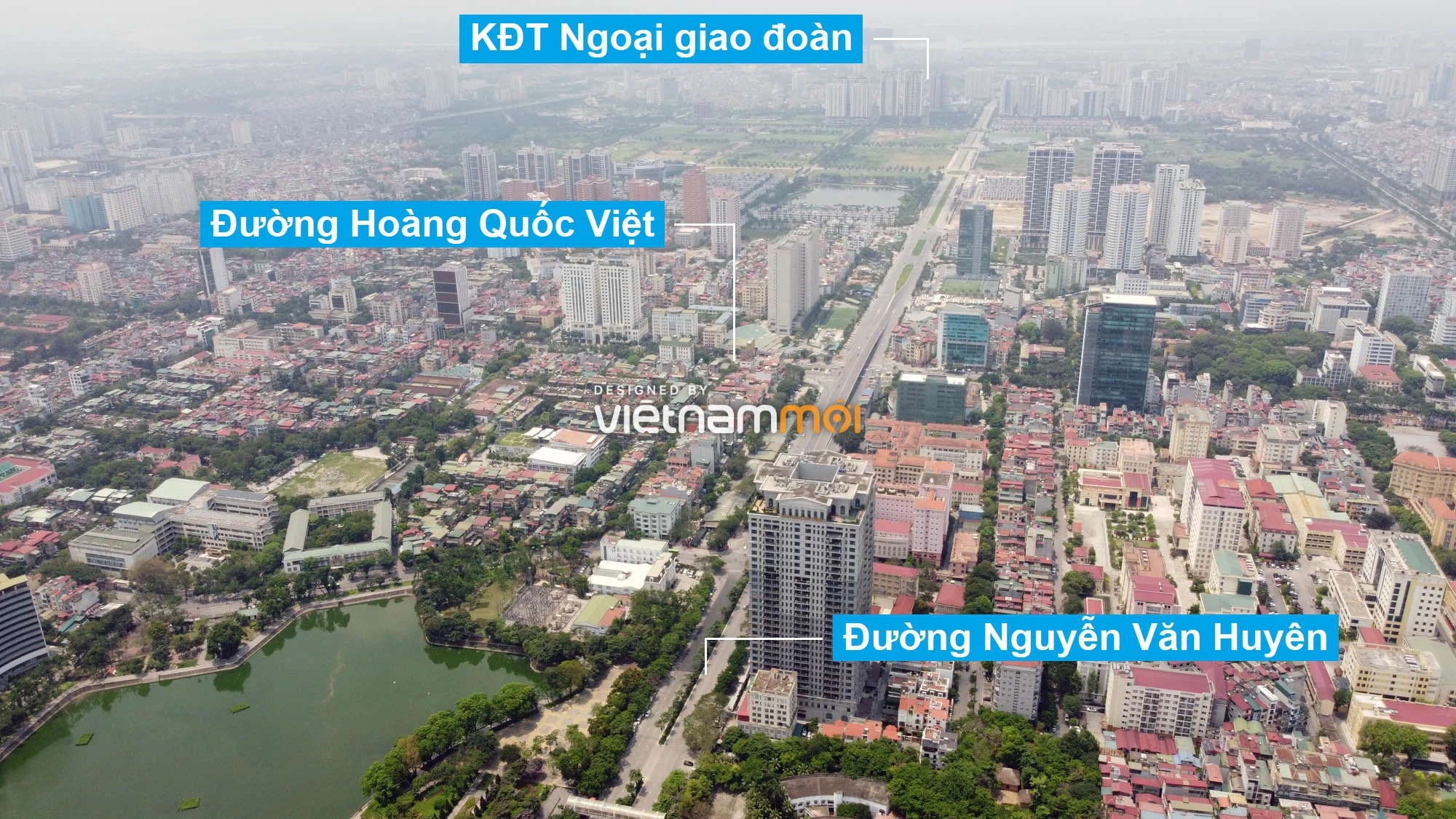 Vành đai 2,5 sẽ mở theo quy hoạch qua quận Cầu Giấy, Hà Nội - Ảnh 1.