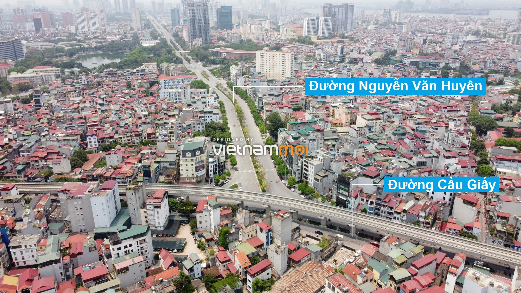Vành đai 2,5 sẽ mở theo quy hoạch qua quận Cầu Giấy, Hà Nội - Ảnh 2.